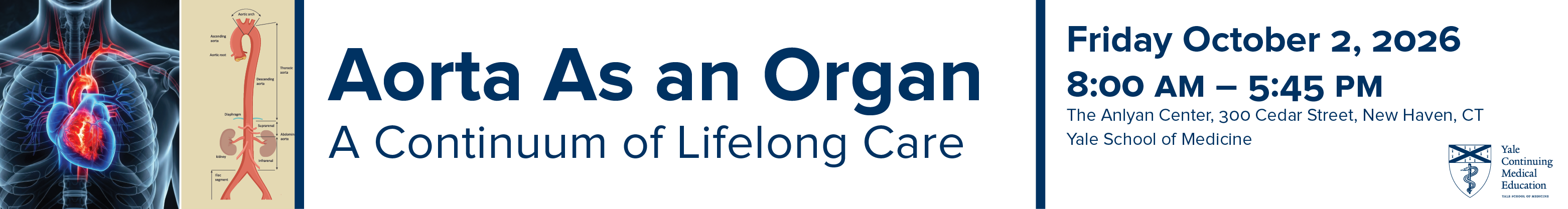 Aorta As An Organ:  A Continuum of Lifelong Care Banner